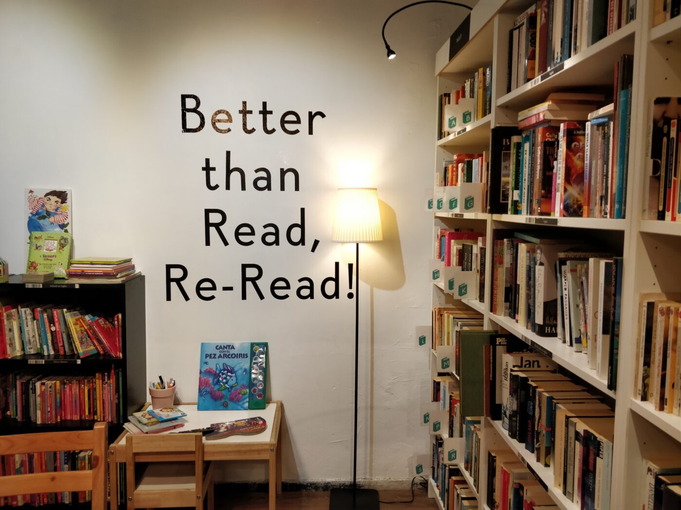 Better than read, re-read.