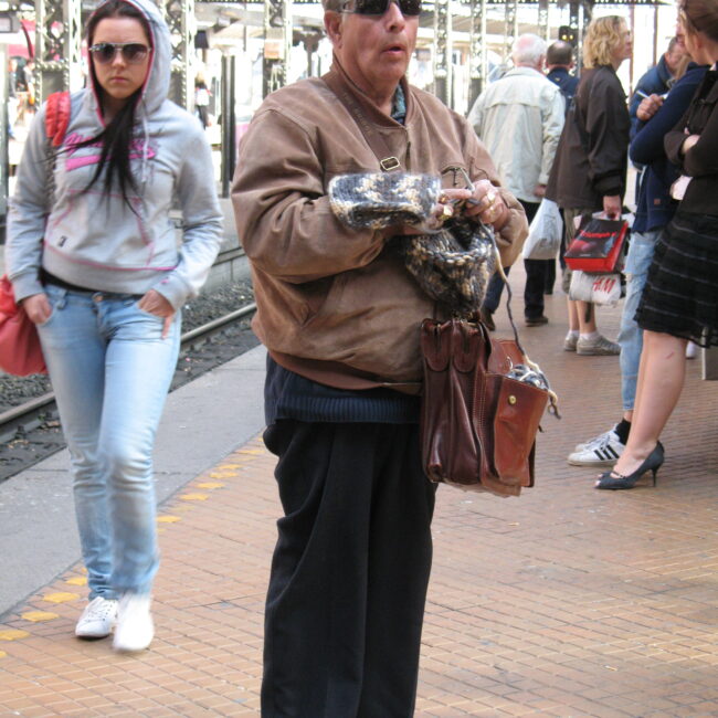 What do you do when you’re waiting for the train?