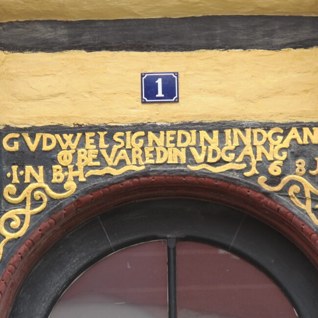 Gud welsigne din indgang & bevare din udgang