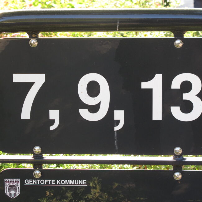 7, 9, 13